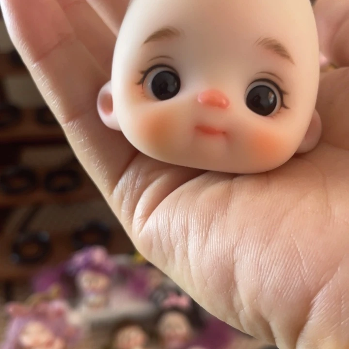 参*娃头软陶制品可爱