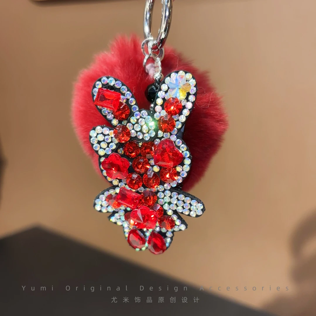 尤米原创设计手机链高端女款防丢手机挂链绳节日百搭礼物L2996