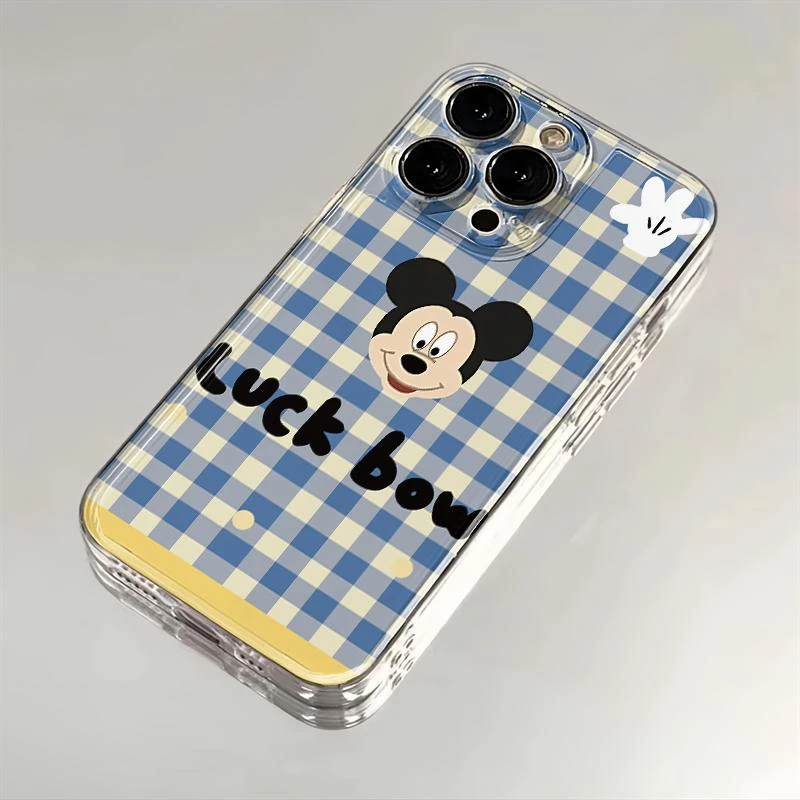 蓝格幸运米奇适用iphone16苹果15手机壳小米OPPO华为VIVO荣耀一加