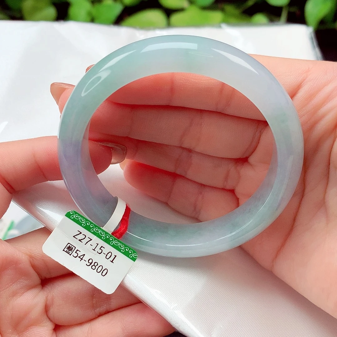 翡翠未镶嵌手镯54