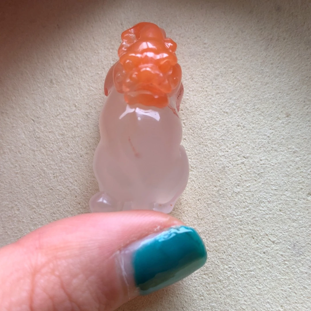 南红玛瑙未镶嵌保山天然原矿南红貔貅吊坠