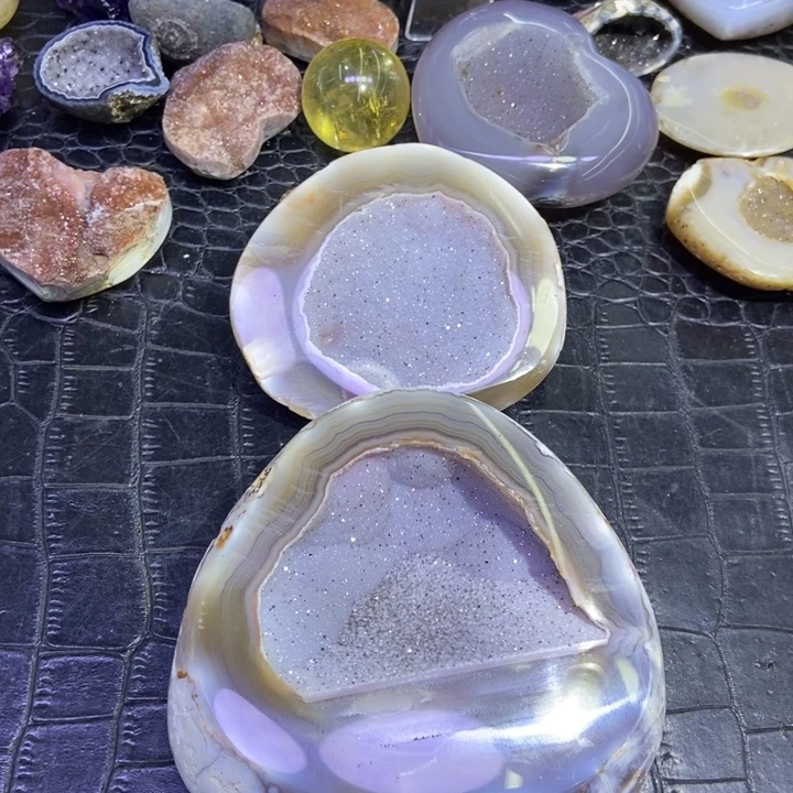珠宝半成品未镶嵌水晶聚宝盆