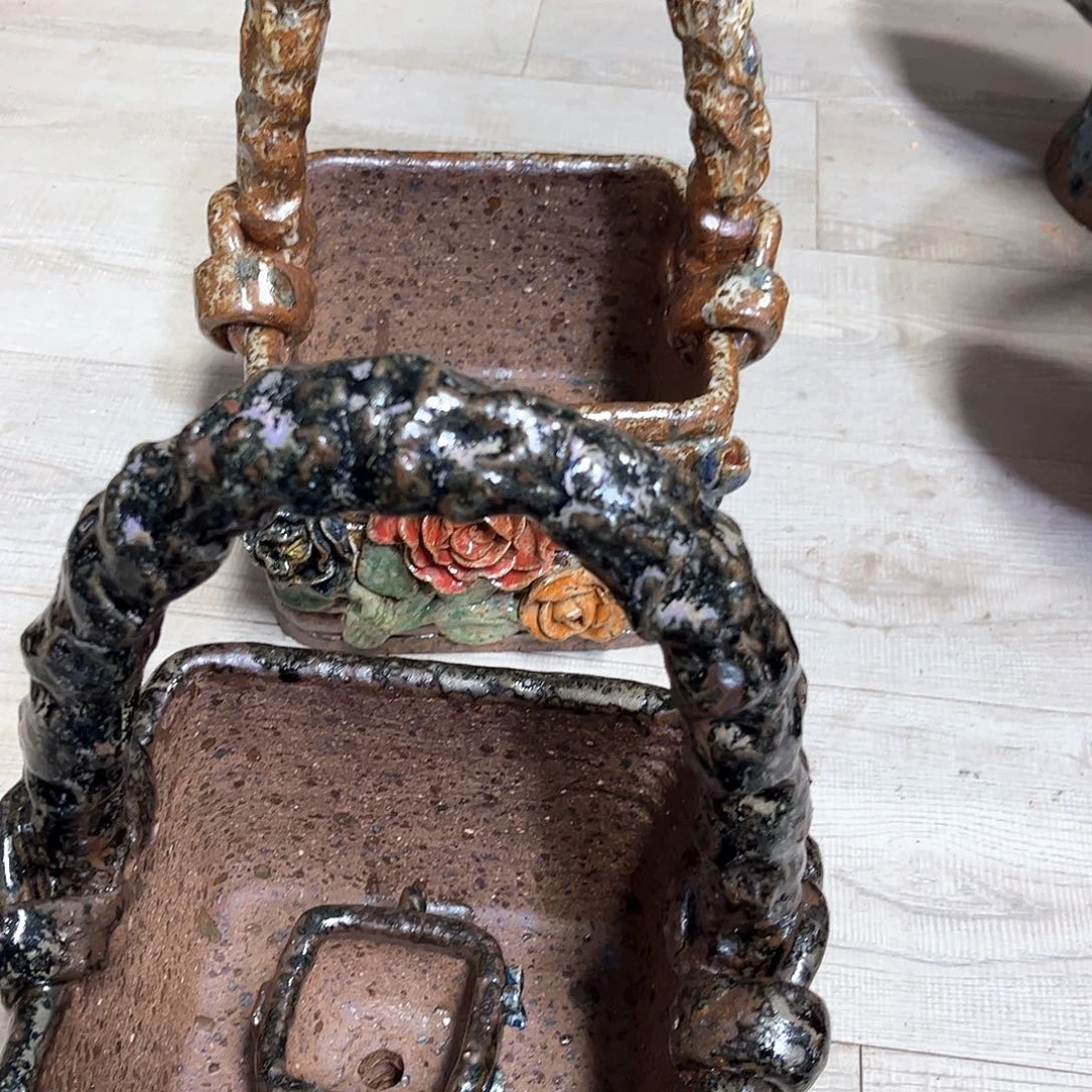 泥塑用****8古镇炻陶含瑕疵