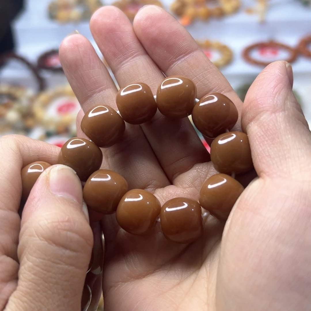 菩提根/象牙果手串我*楽手捻