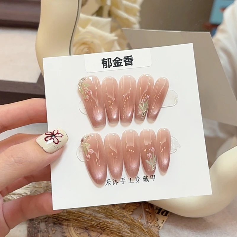 【郁金香】——禾沐手工穿戴甲
