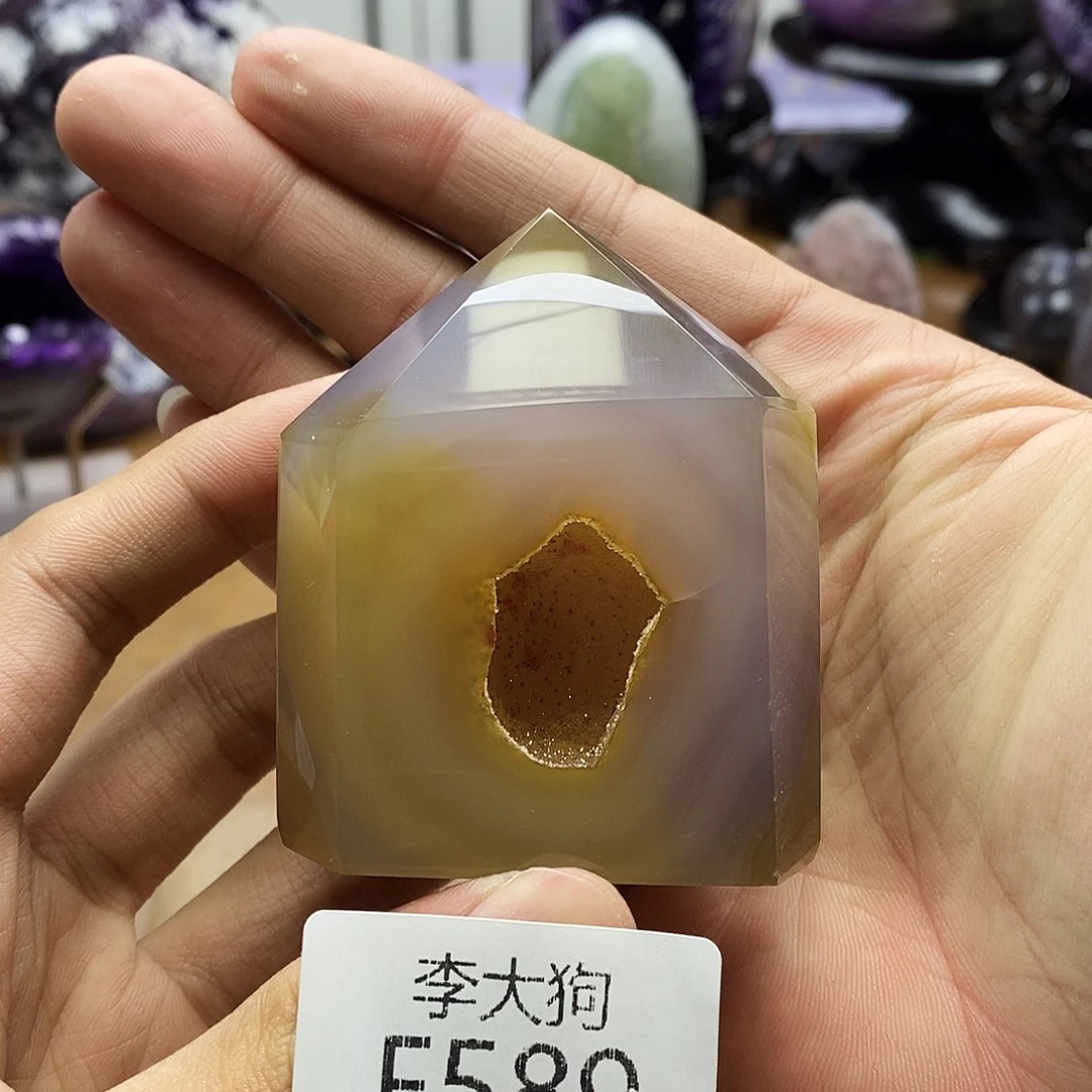 水***淼紫晶大型摆件（非配饰）未镶嵌