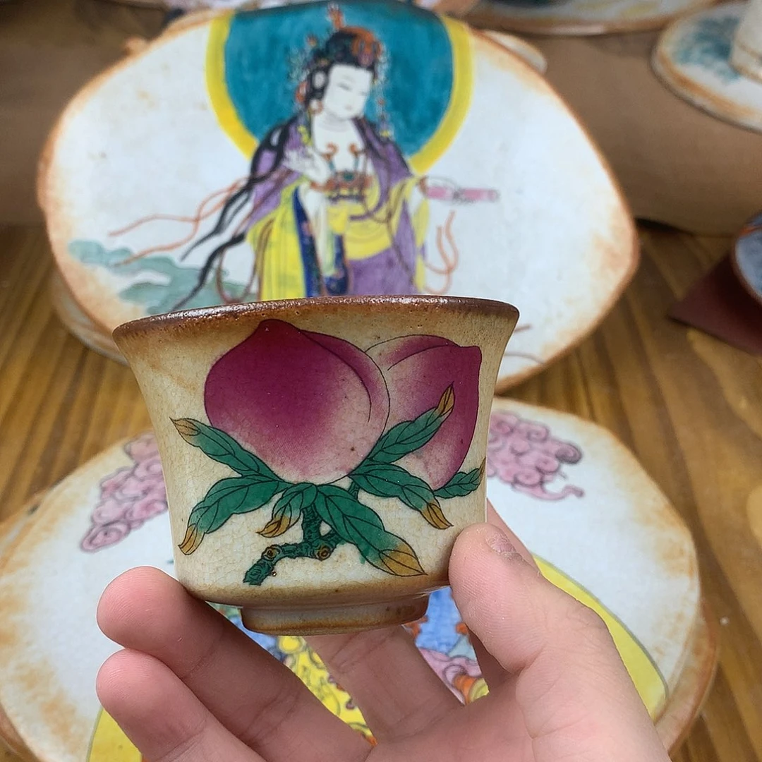 讯***离杯景德镇陶瓷手作