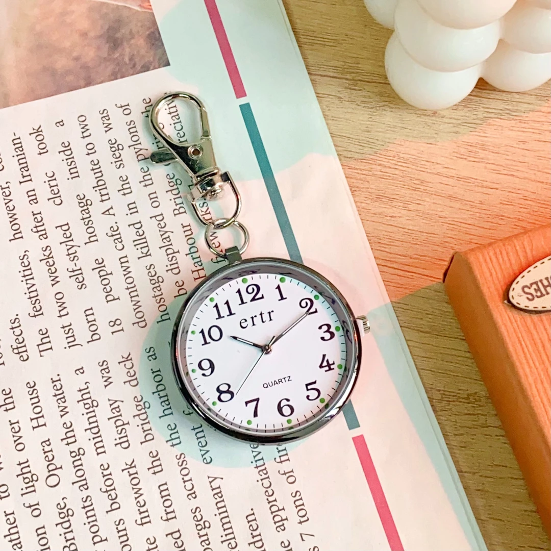 公务员考试手表考研只看时间静音夜光防水指针计时学生怀表学霸