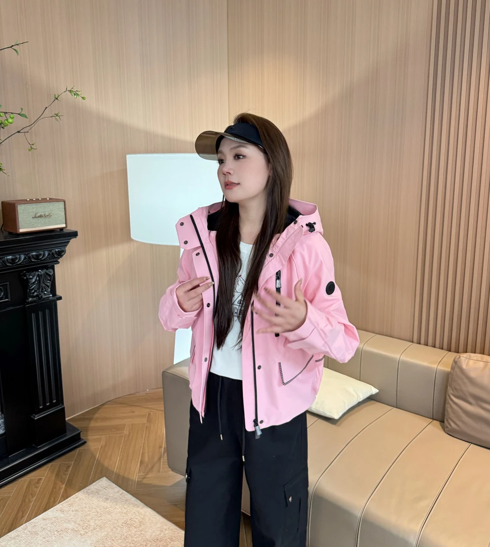 NANJIE/楠姐【漫山纪】新款三防短款连帽百搭冲锋衣XNS6607