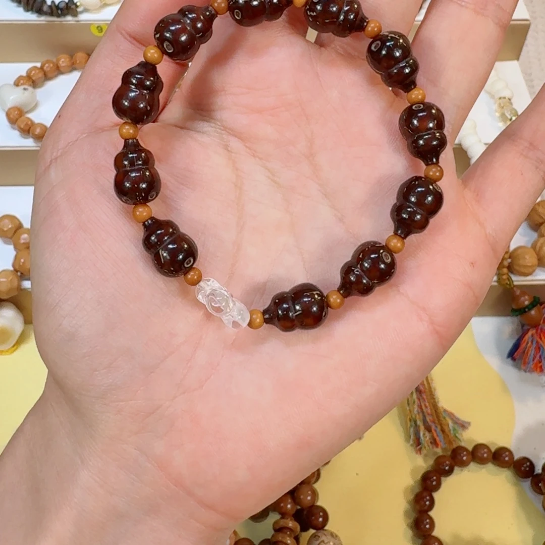 星月菩提手串紫金鼠葫芦