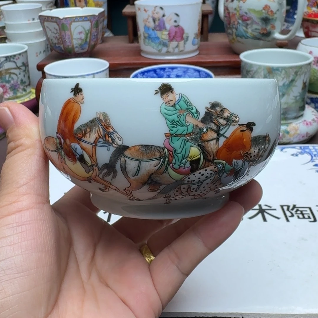 景德镇手工手绘展示