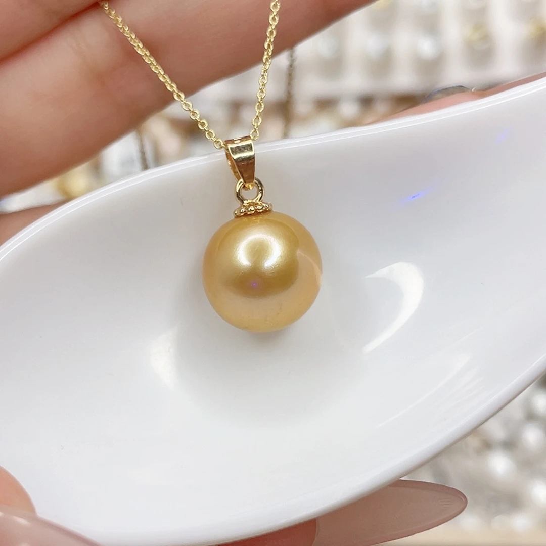 淡水珍珠未镶嵌吊坠(赠链)