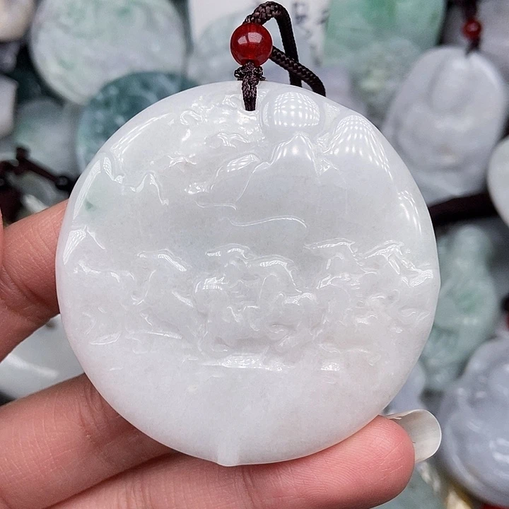 颈饰未镶嵌翡翠翡翠