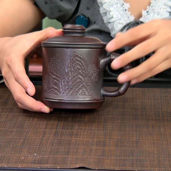 紫砂茶杯高货放漏