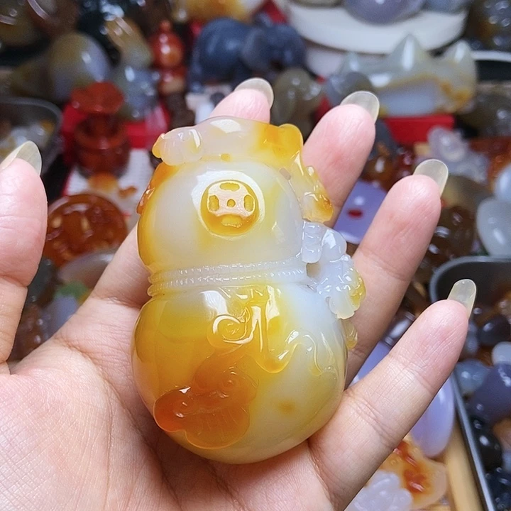 未镶嵌颈饰玛瑙/玉髓