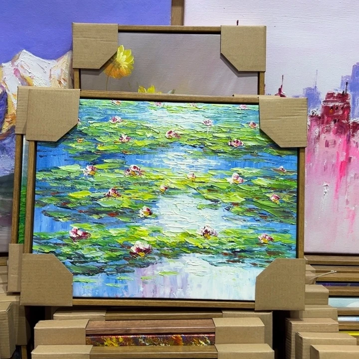 油画油画作品展和