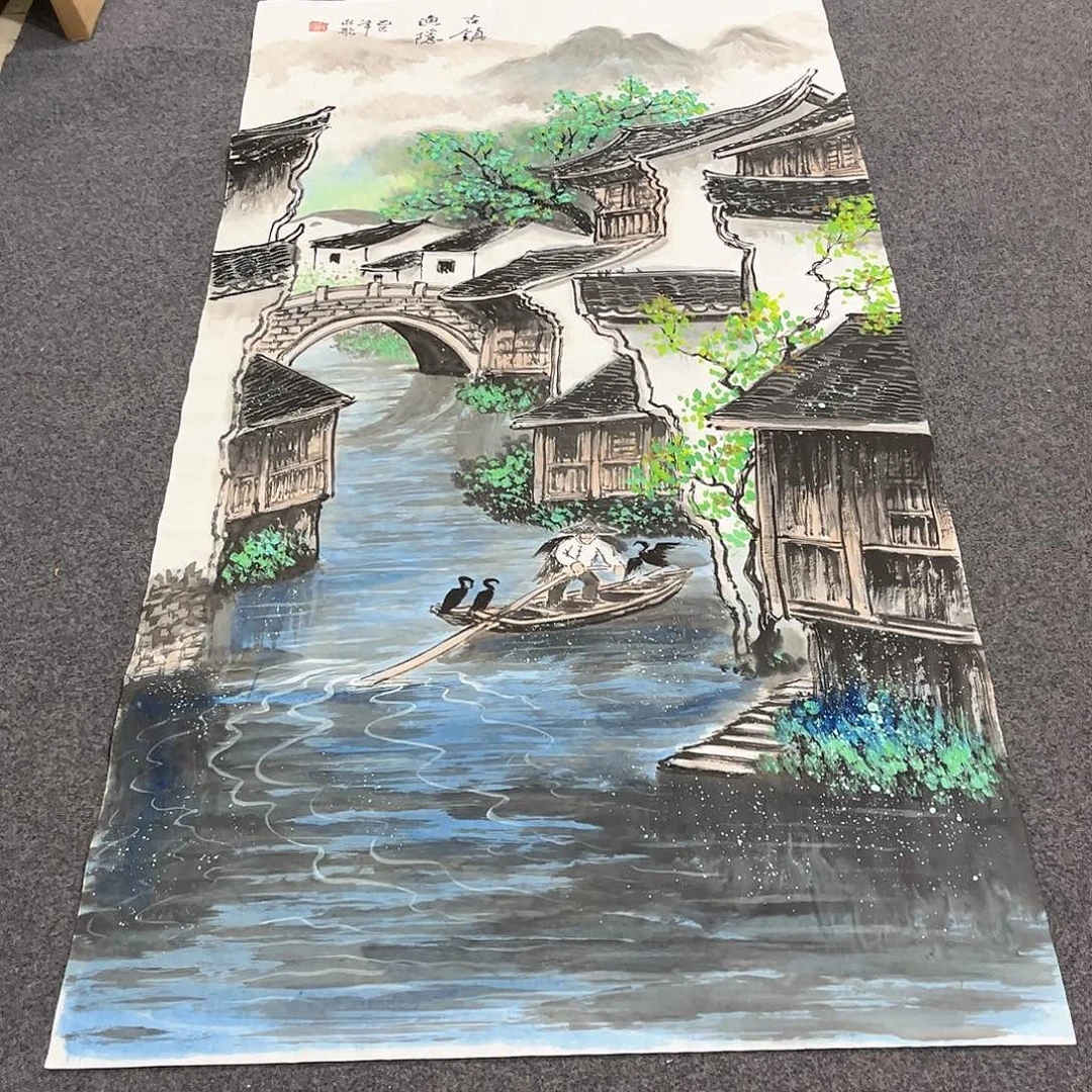 国画LT国画作品单幅任发