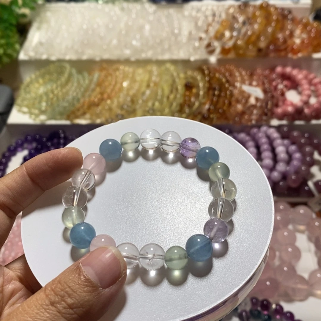 水晶手串未镶嵌设计款