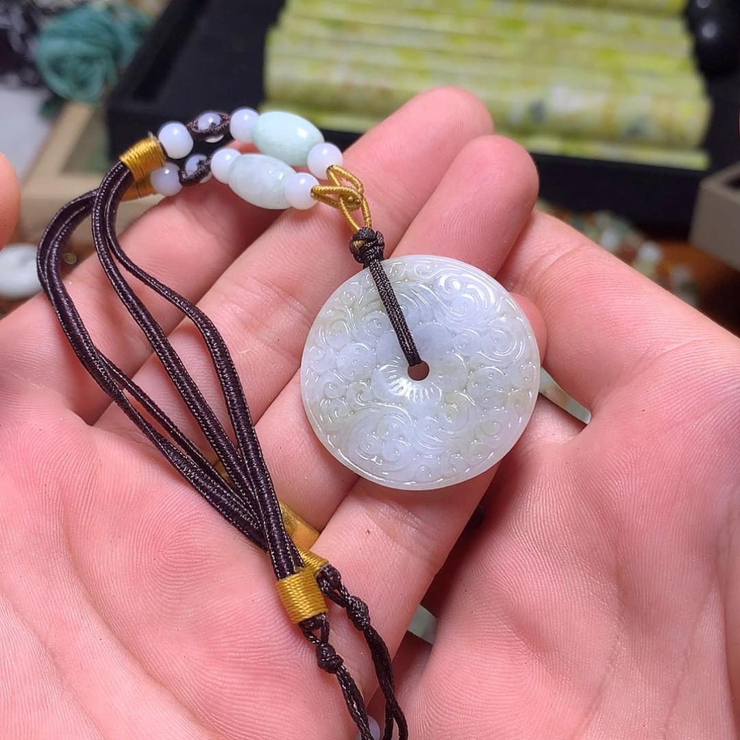 颈饰未镶嵌翡翠翡翠