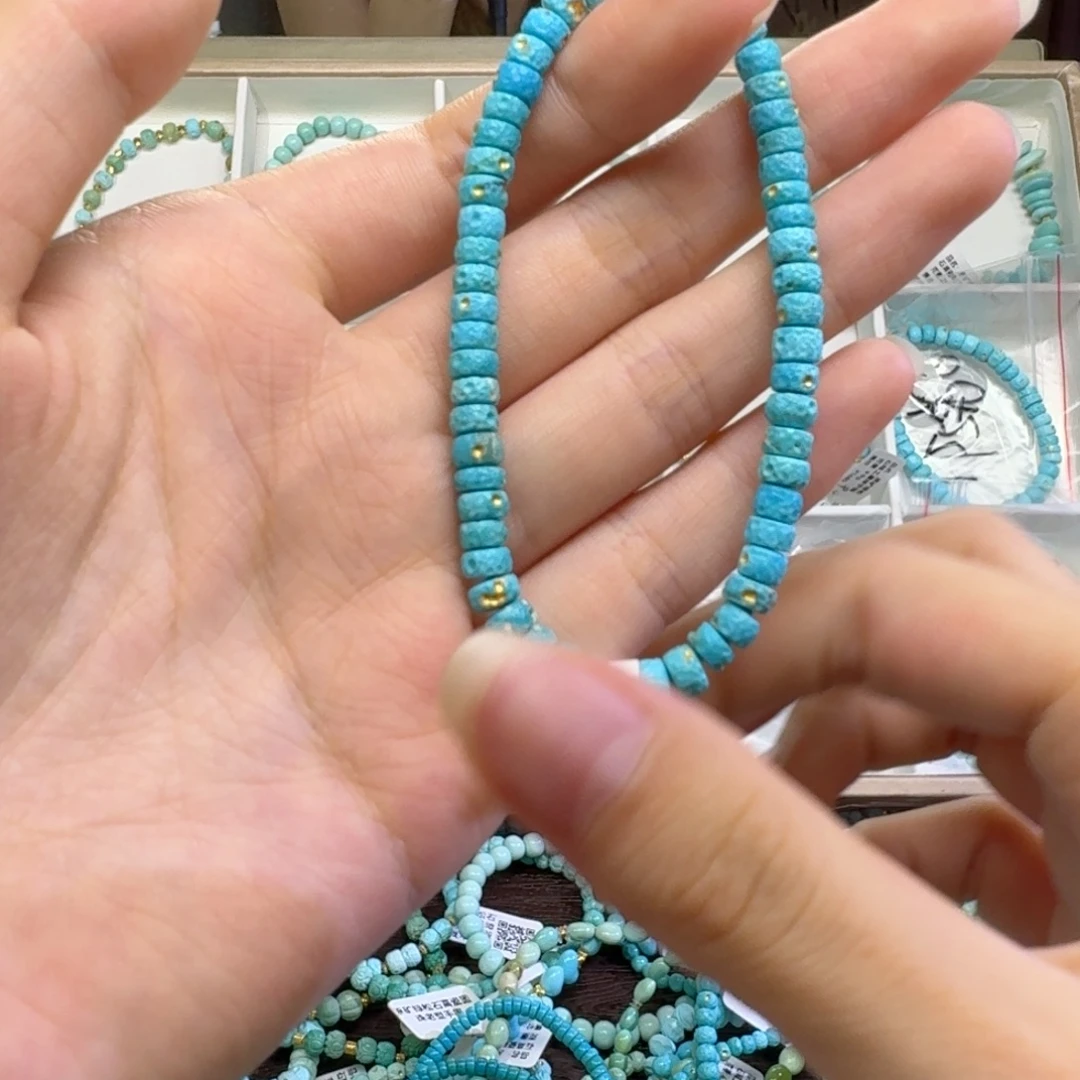 未镶嵌绿松石珠宝奇石