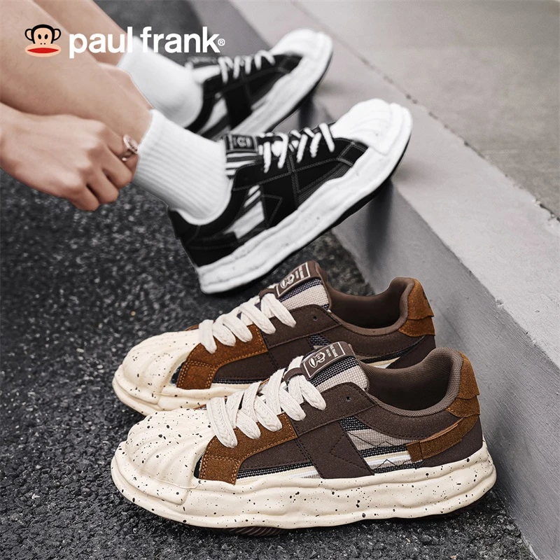 大嘴猴旗舰店正品低帮时尚休闲鞋男青少年潮流百搭板鞋运动面包鞋