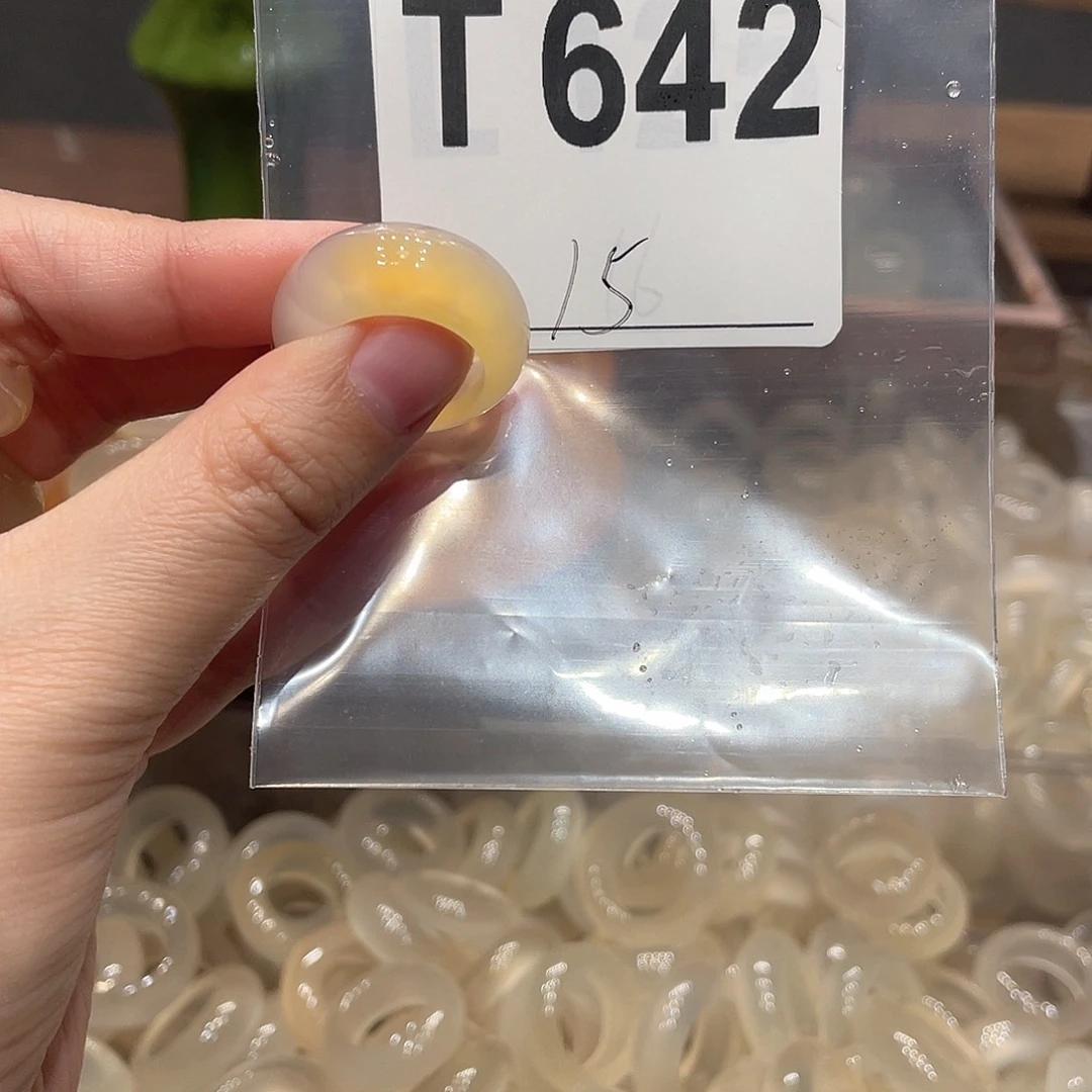 玛瑙/玉髓未镶嵌戒指642