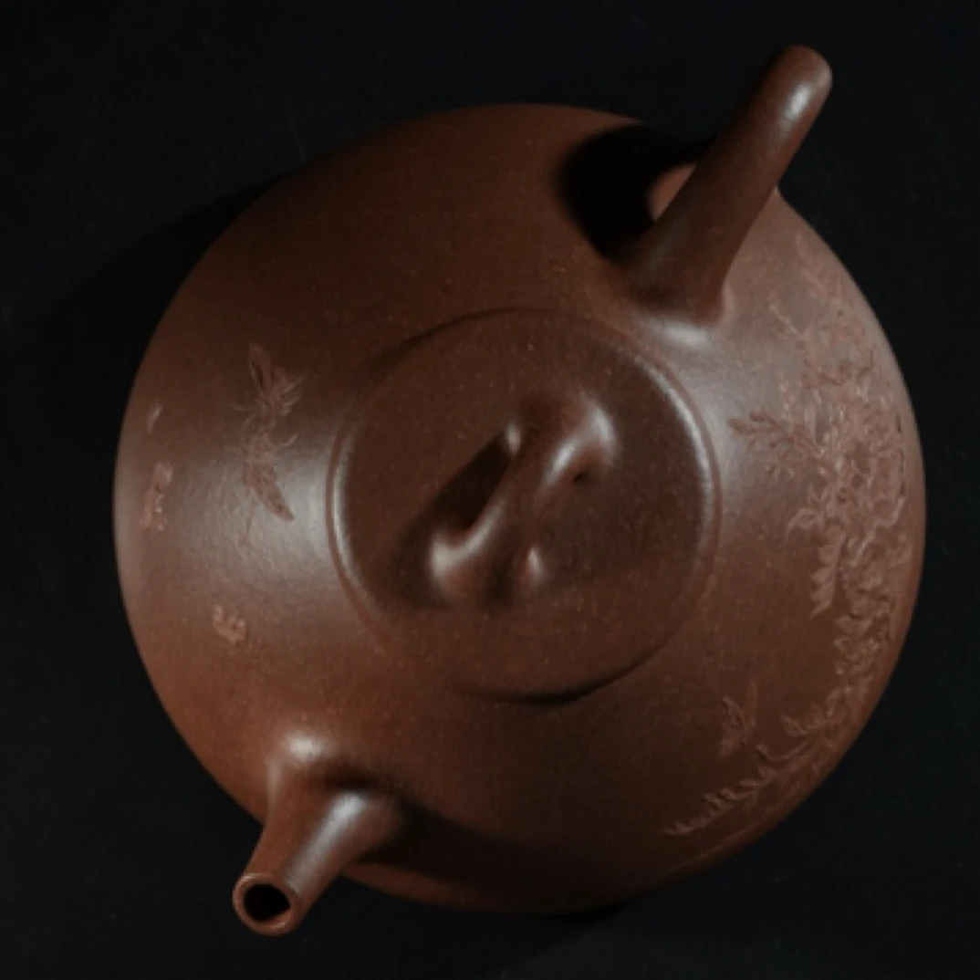 彭年石瓢 周达平 余竞男 紫砂壶  底槽清+段泥 238cc 全手工 制