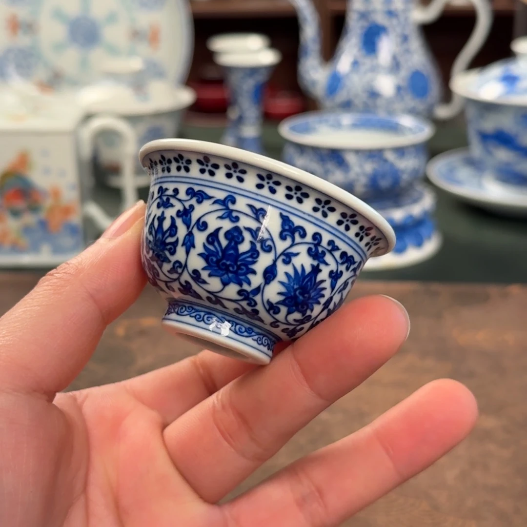 纯手工手绘陶瓷茶具