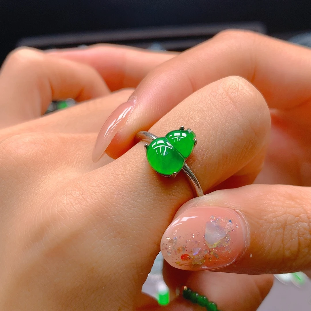 未镶嵌戒指翡翠天然翡翠