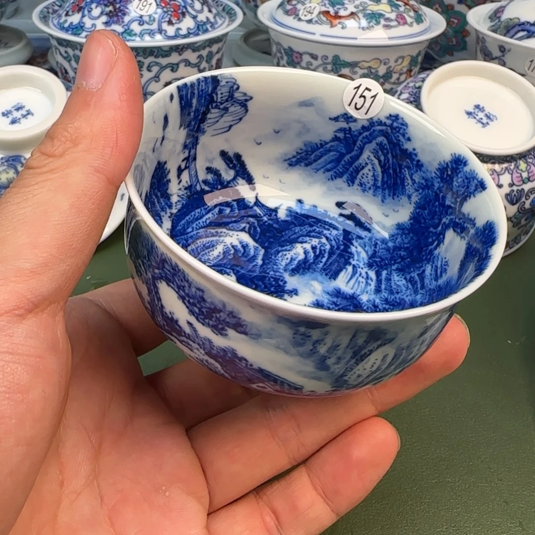 彦祖纯手工手绘茶具151