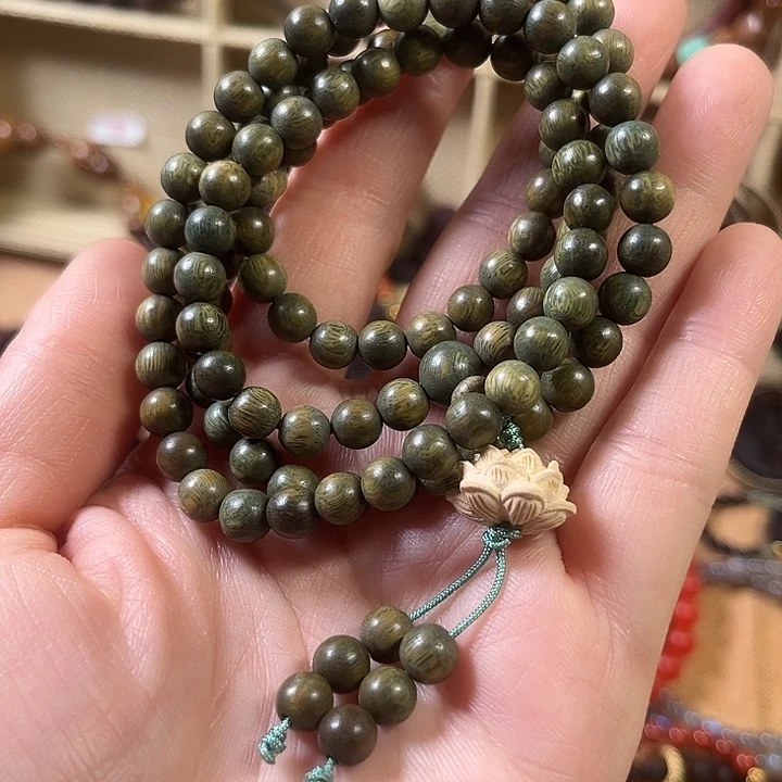 维腊木（绿檀）手串/手链绿檀
