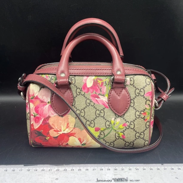 95新 GUCCI/古驰 天竺葵手提斜挎/13789
