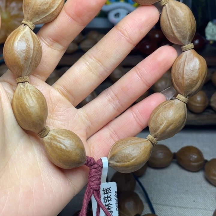 橄榄核手串/手链曲***散梅林铁核19.27