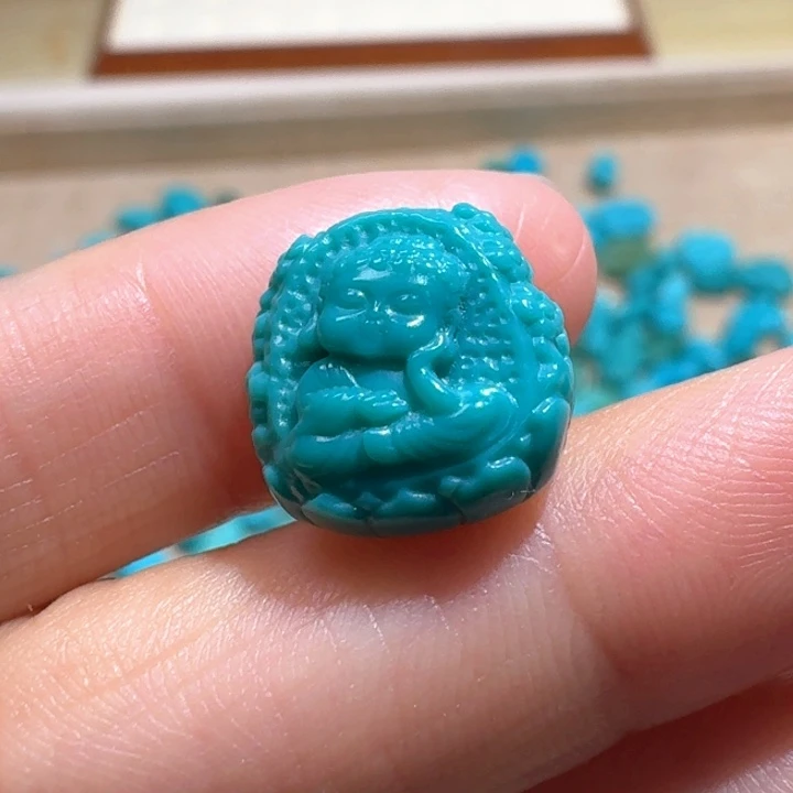 绿松石未镶嵌配饰