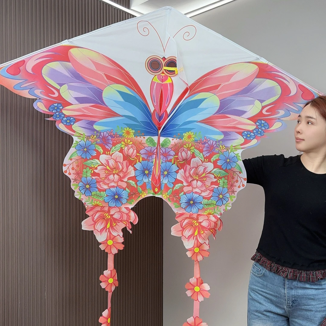 【花朵蝴蝶】2025新款潍坊风筝成人大人专用儿童微风易飞风筝