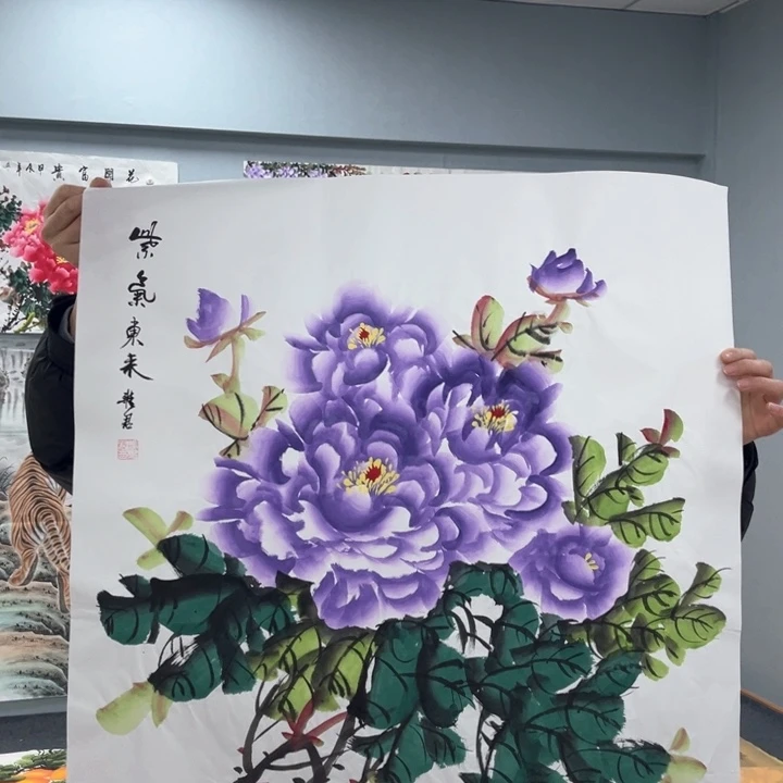国画我的心好痛啊我的心真的好痛啊好