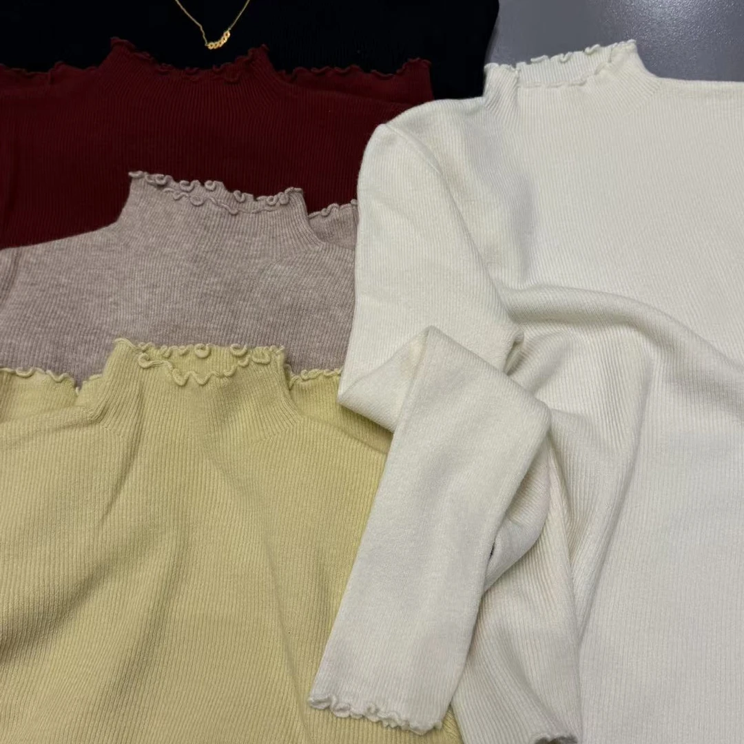 朵儿家圣诞福利木耳边毛衣【这个价发2件】