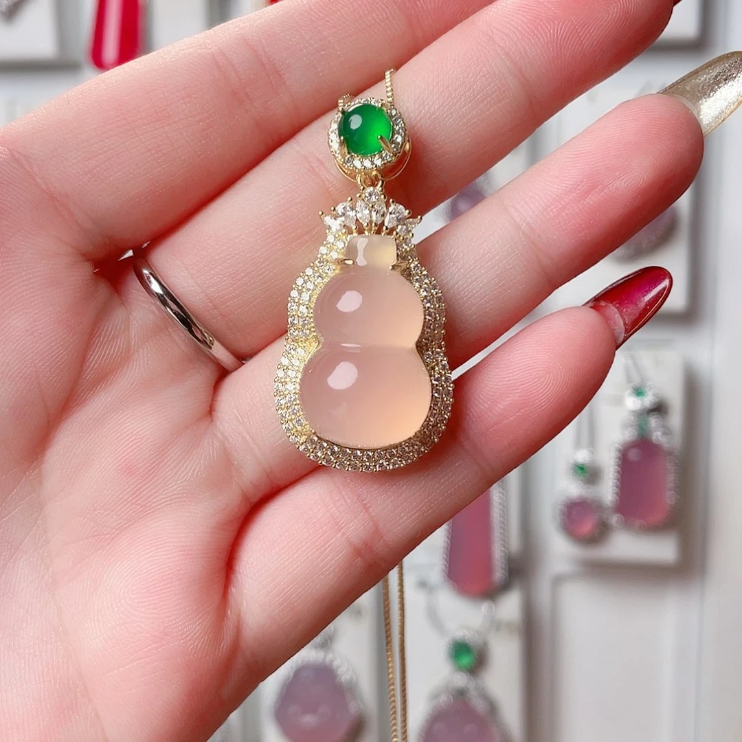 玛瑙/玉髓吊坠(赠链)未镶嵌