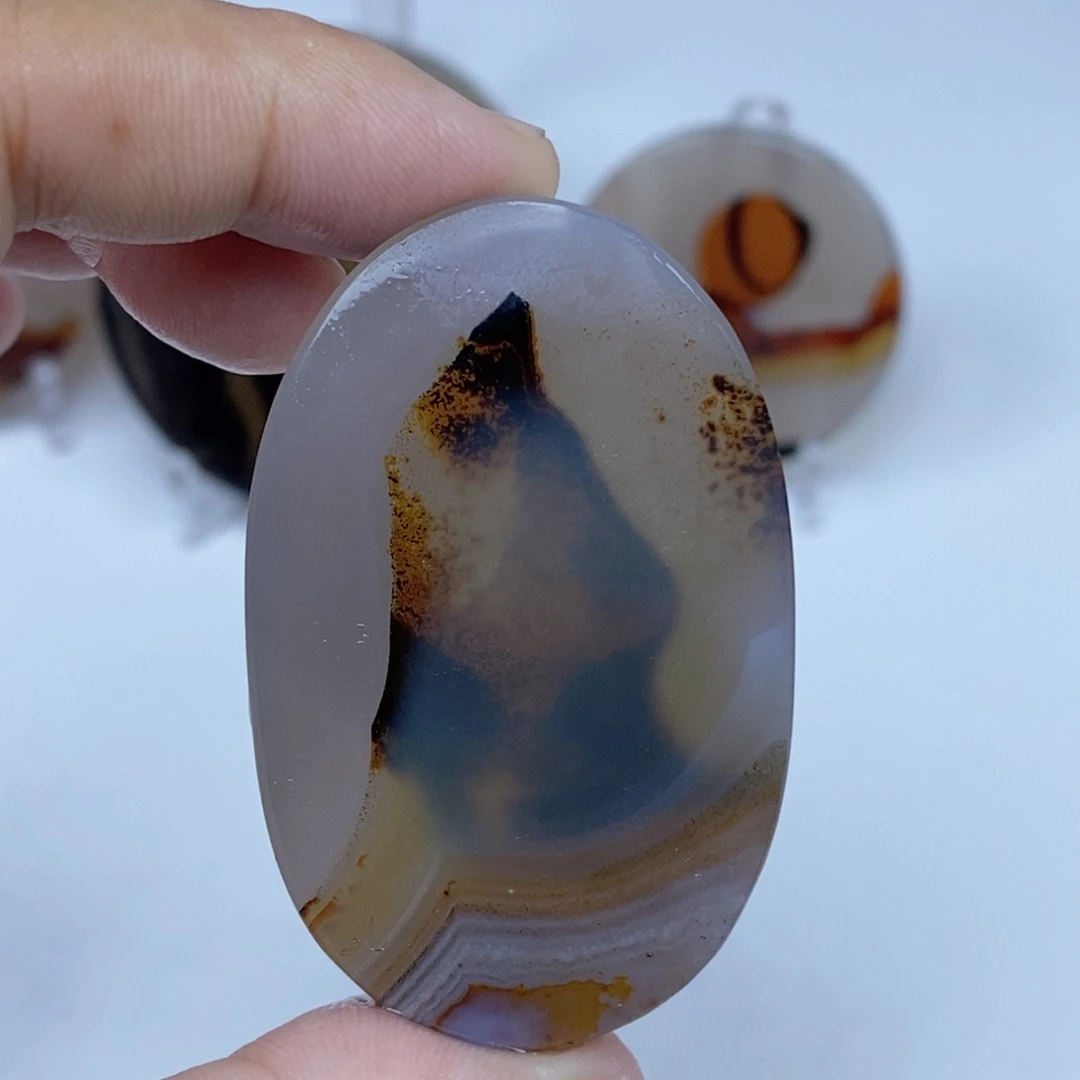 玛瑙/玉髓未镶嵌珠宝半成品