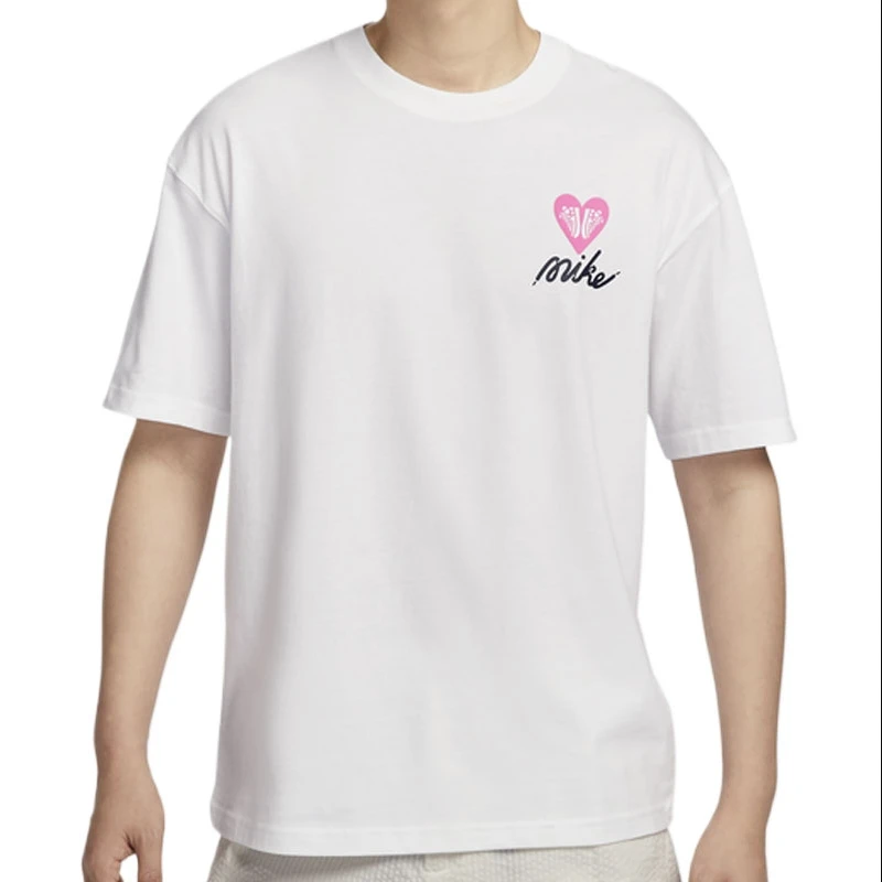 NIKE/耐克男TEEM90DAY 25新款棉宽松印花T恤HJ0585-100