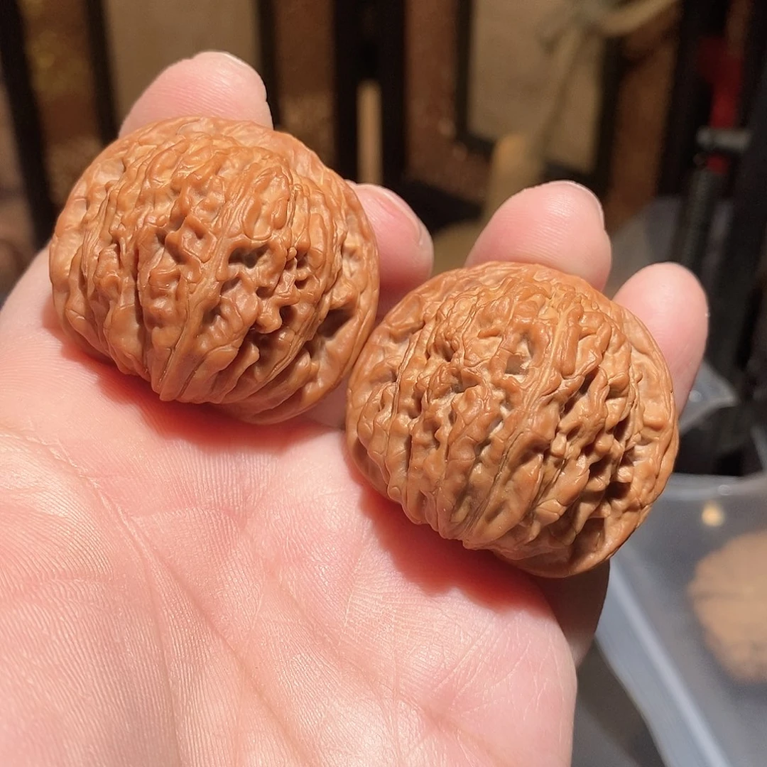 文玩核桃把件?40汉高楼全品