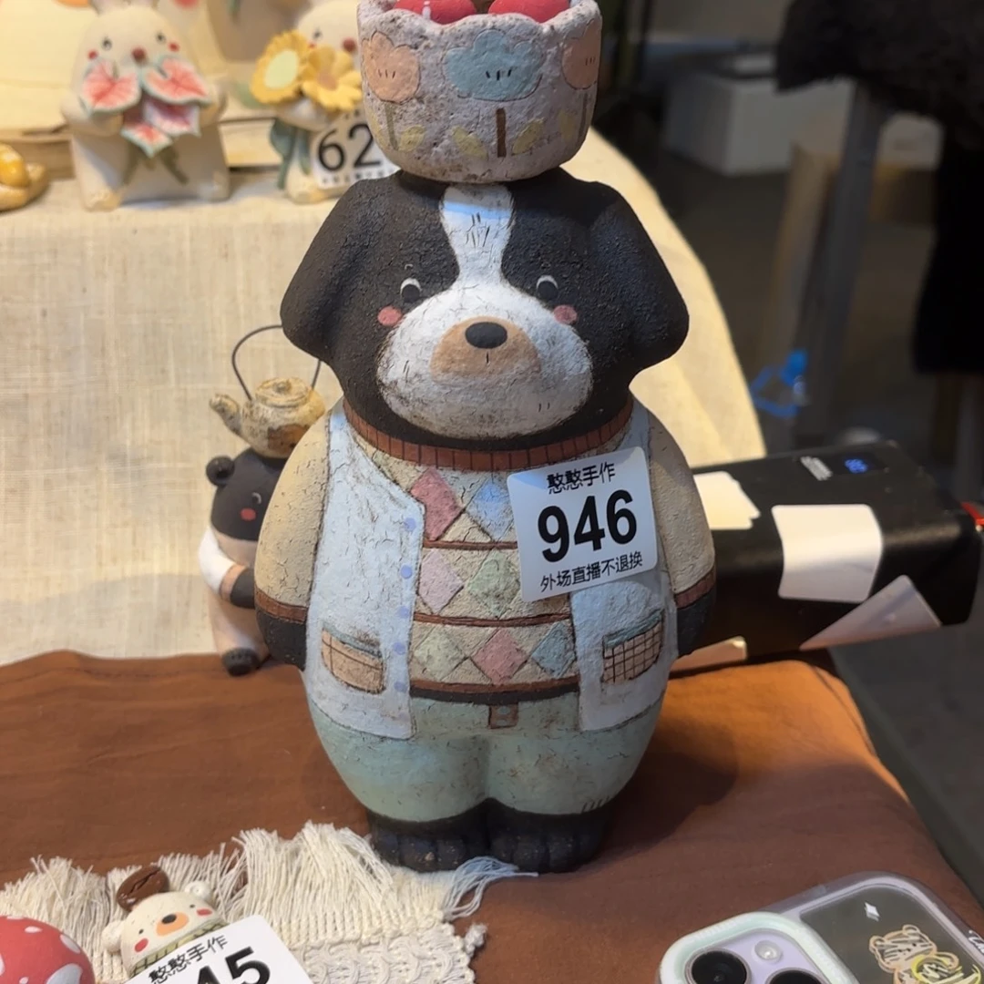 缸***号摆件可爱的鸭鸭鸭鸭