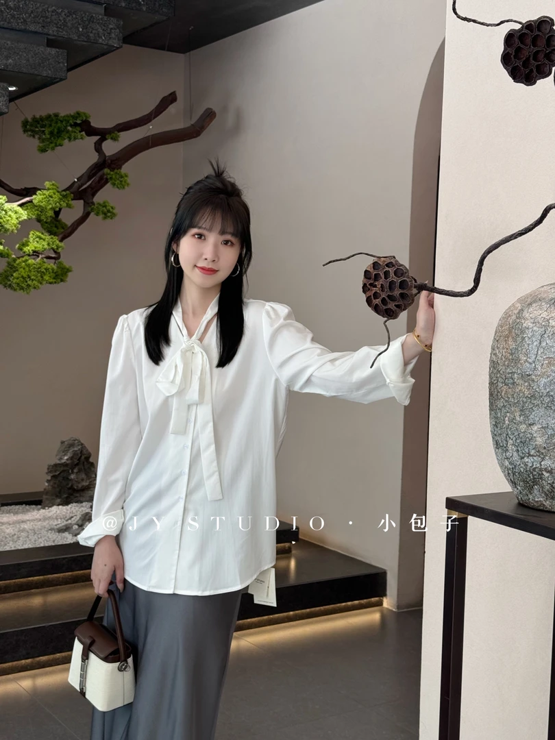 特价no退/【气质露背衬衫】