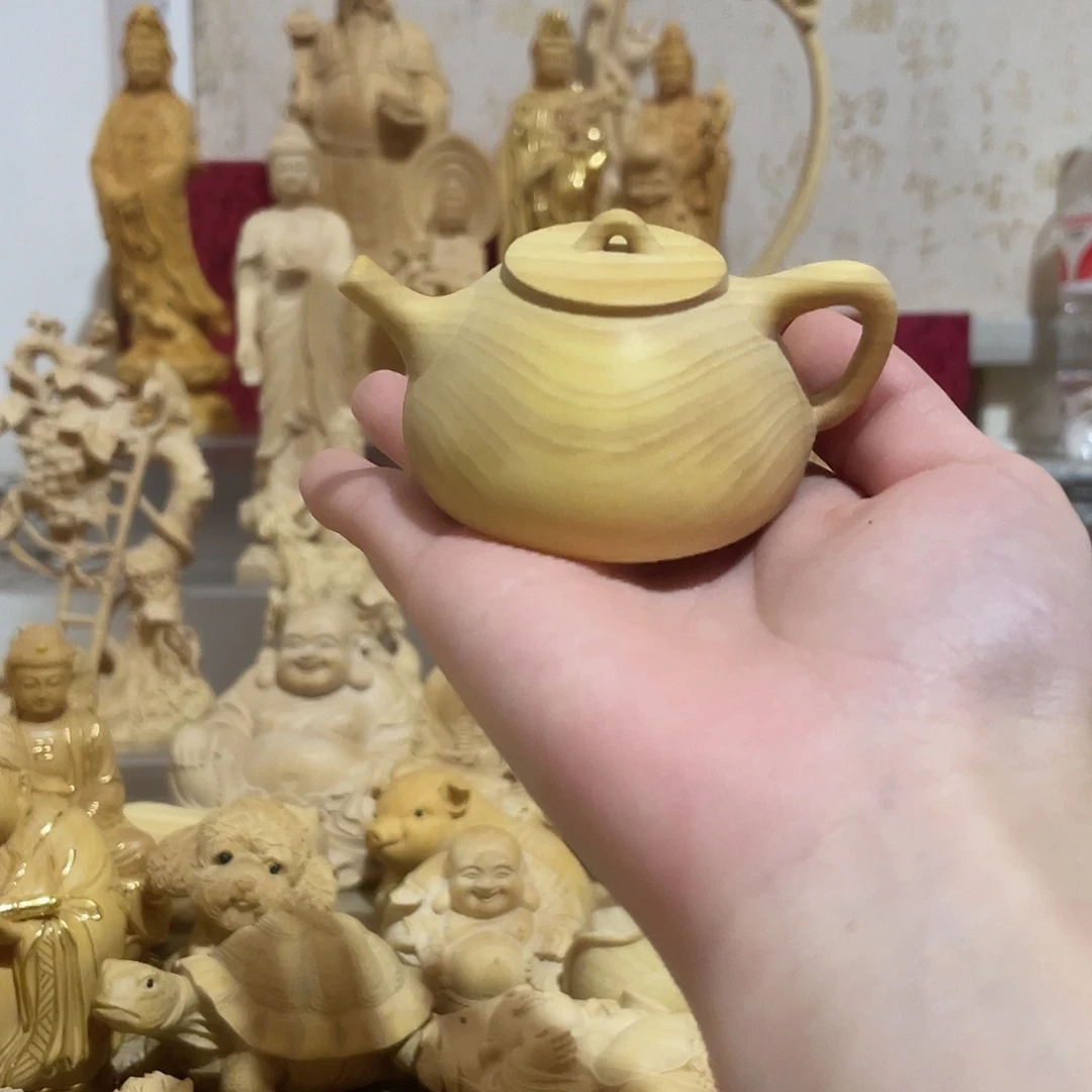 黄杨木小叶黄杨木素把把壶