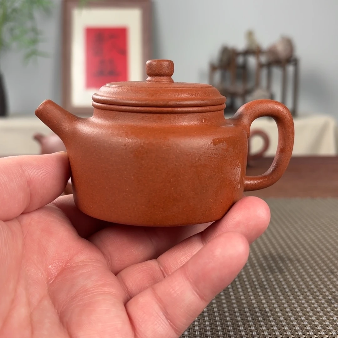 紫砂茶壶黄龙山原矿紫砂壶