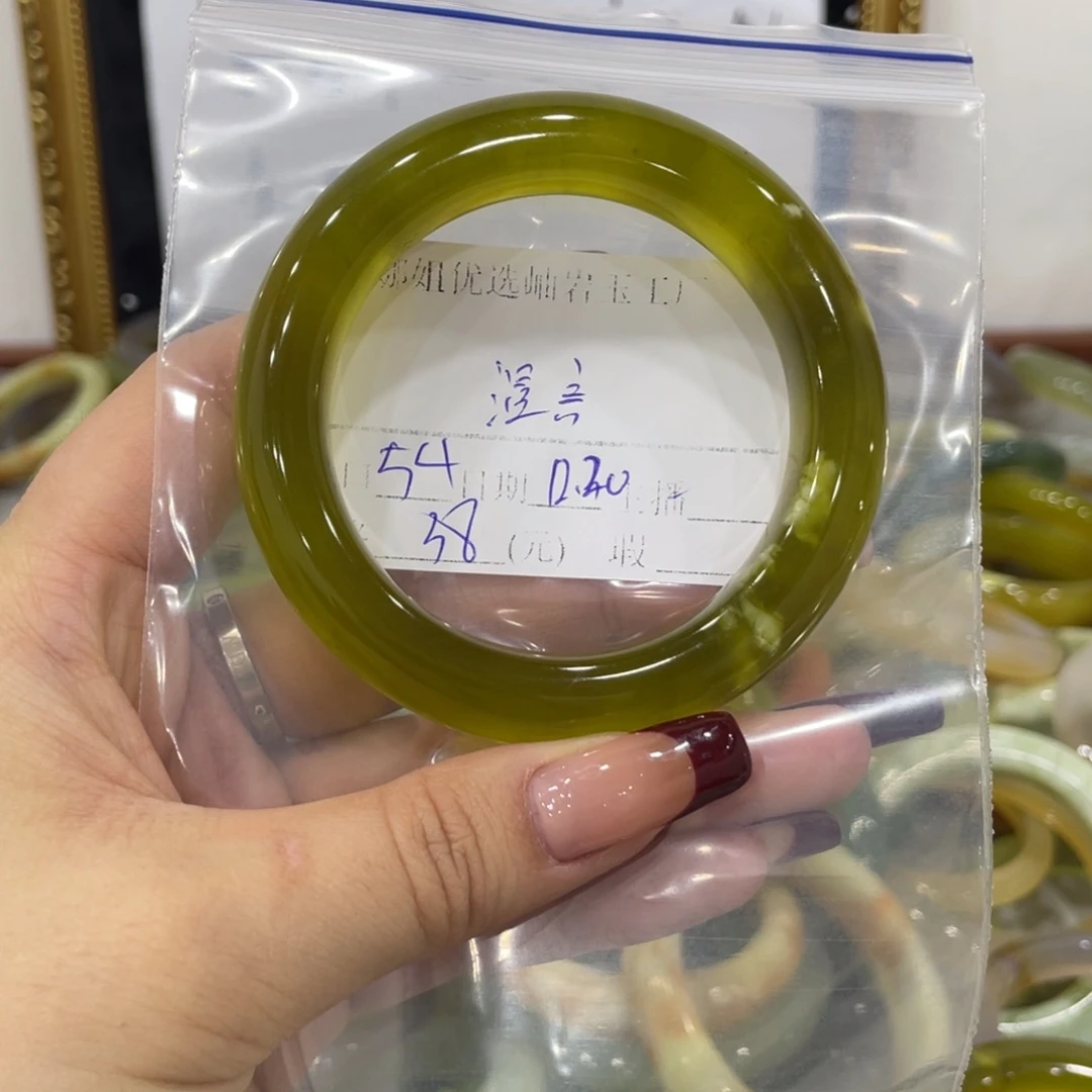 温***言蛇纹石玉未镶嵌手镯