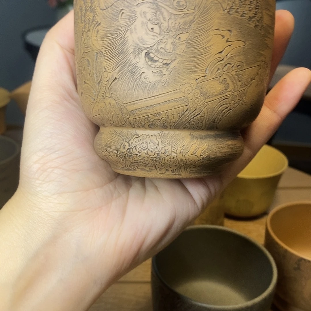 茶杯紫砂宜兴紫砂杯