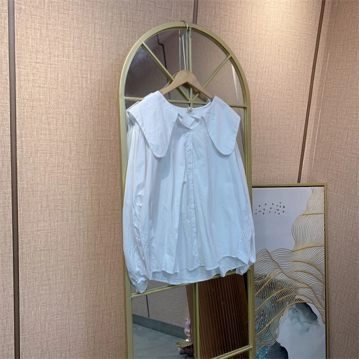 AA237白色孕妇上衣100-140