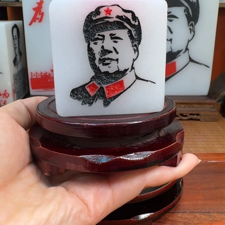 石材6✖️6✖️6四面像带底座