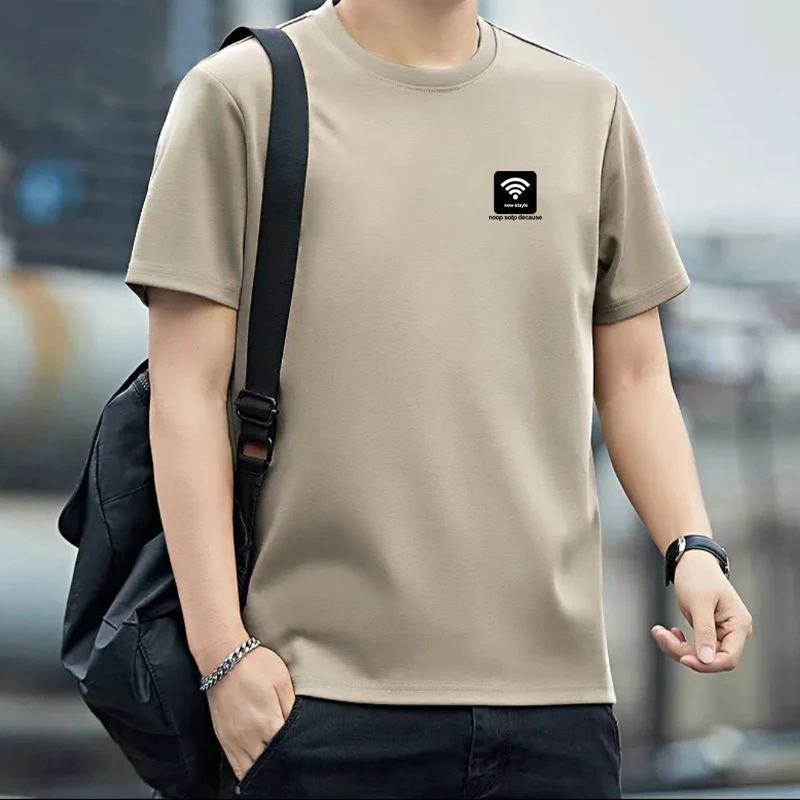 潮牌t恤男士2025新款短袖夏季潮男生体恤男款半袖内搭